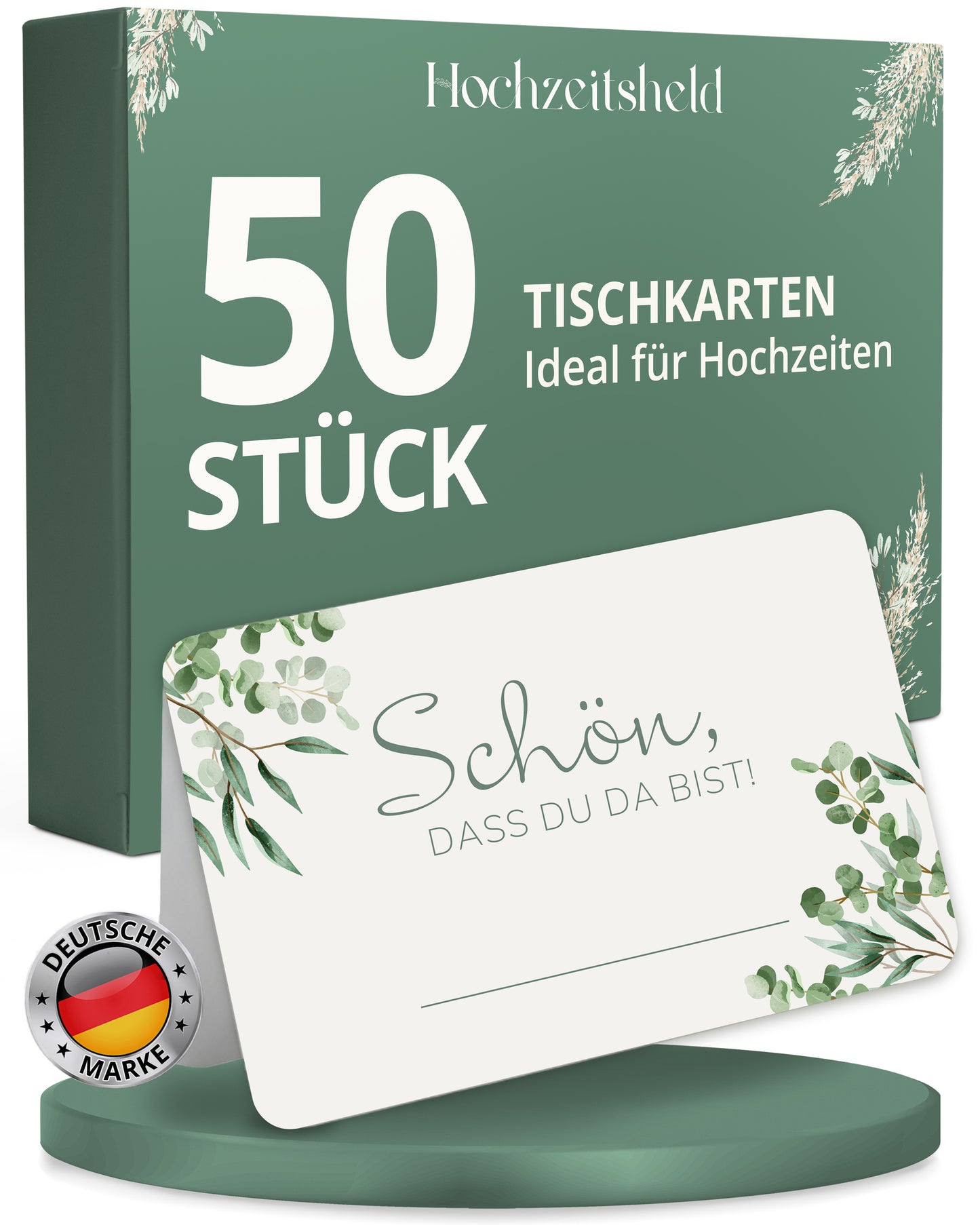 Tischkarten Hochzeit – Platzkarten zum Beschriften