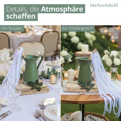 Wedding Wands Hochzeit mit Glocke - Hochzeitszauberstäbe für den Brautpaarempfang