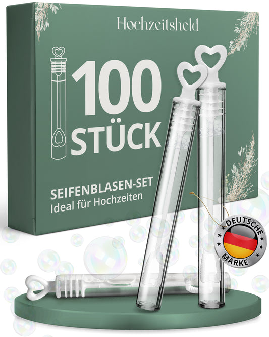 Seifenblasen Hochzeit 100 Stück