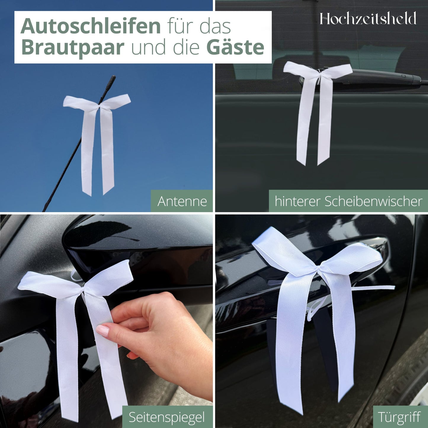 Autoschleifen Hochzeit