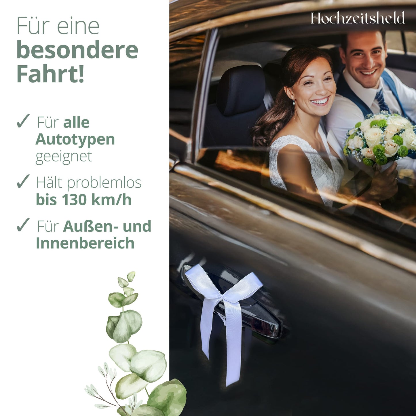 Autoschleifen Hochzeit