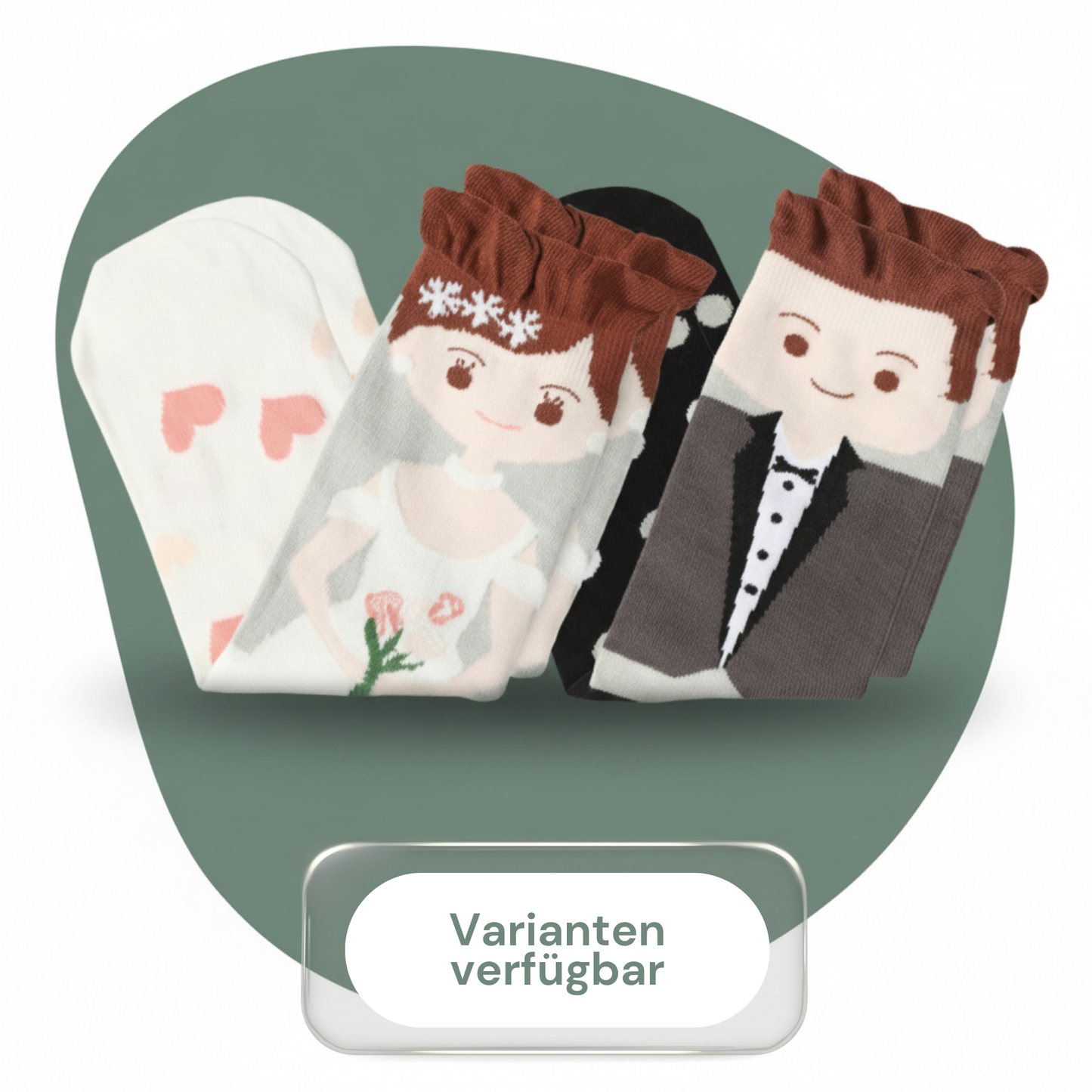 Socken für das Brautpaar