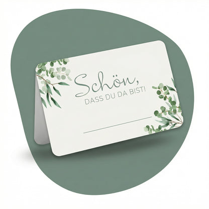 Tischkarten Hochzeit – Platzkarten zum Beschriften