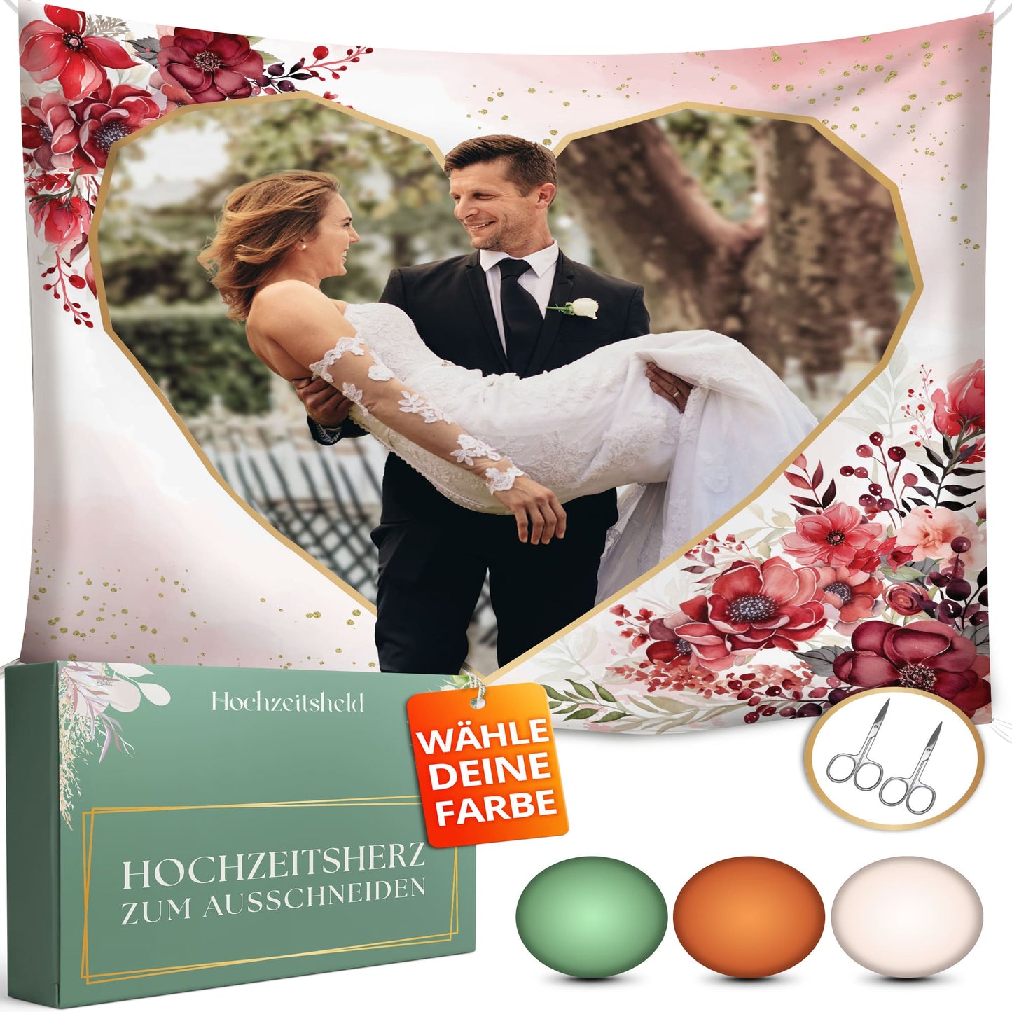 Rubinrot/Geometrische_Herzform