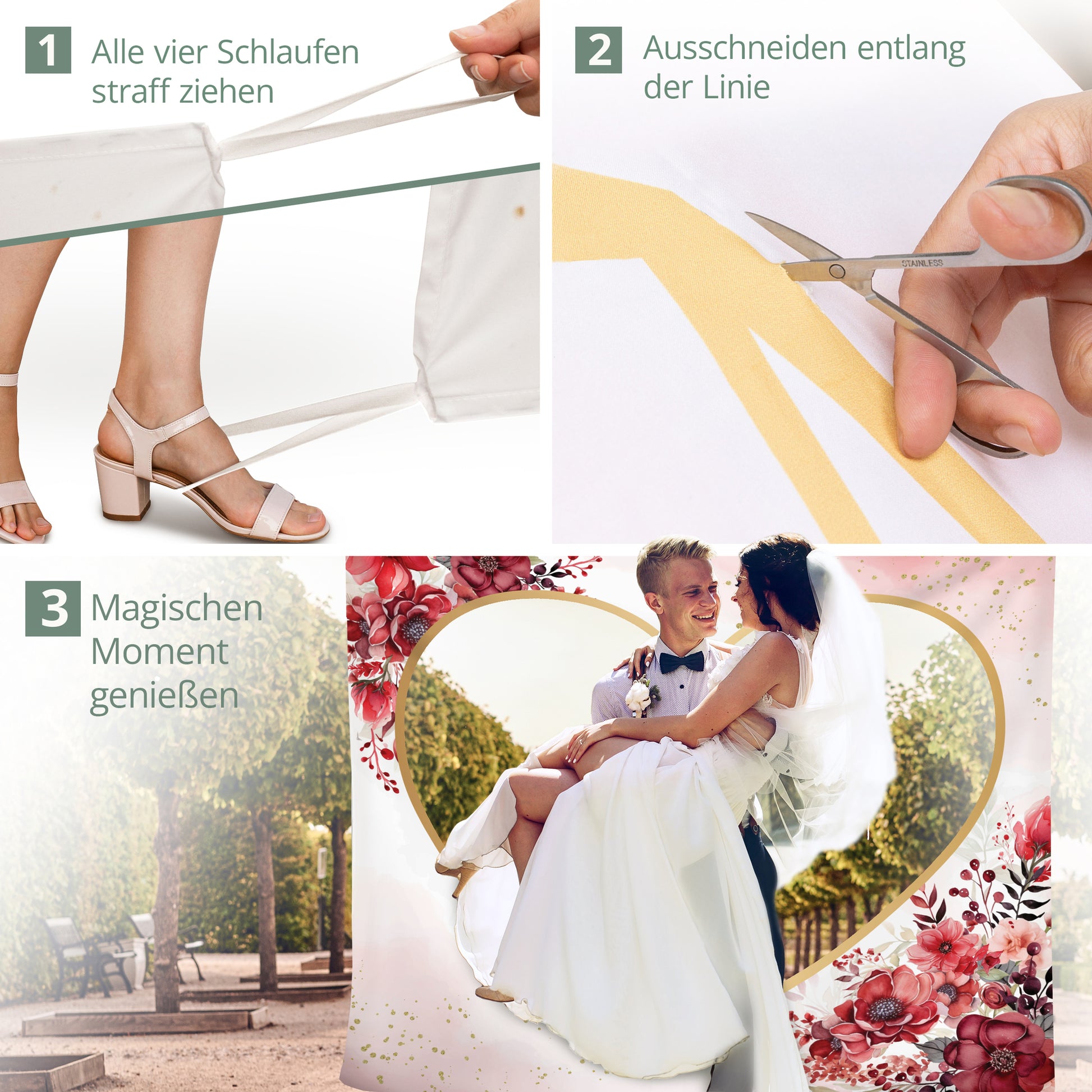 Rubinrot/Traditionelle_Herzform