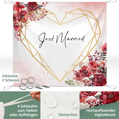 Rubinrot/Geometrische_Herzform