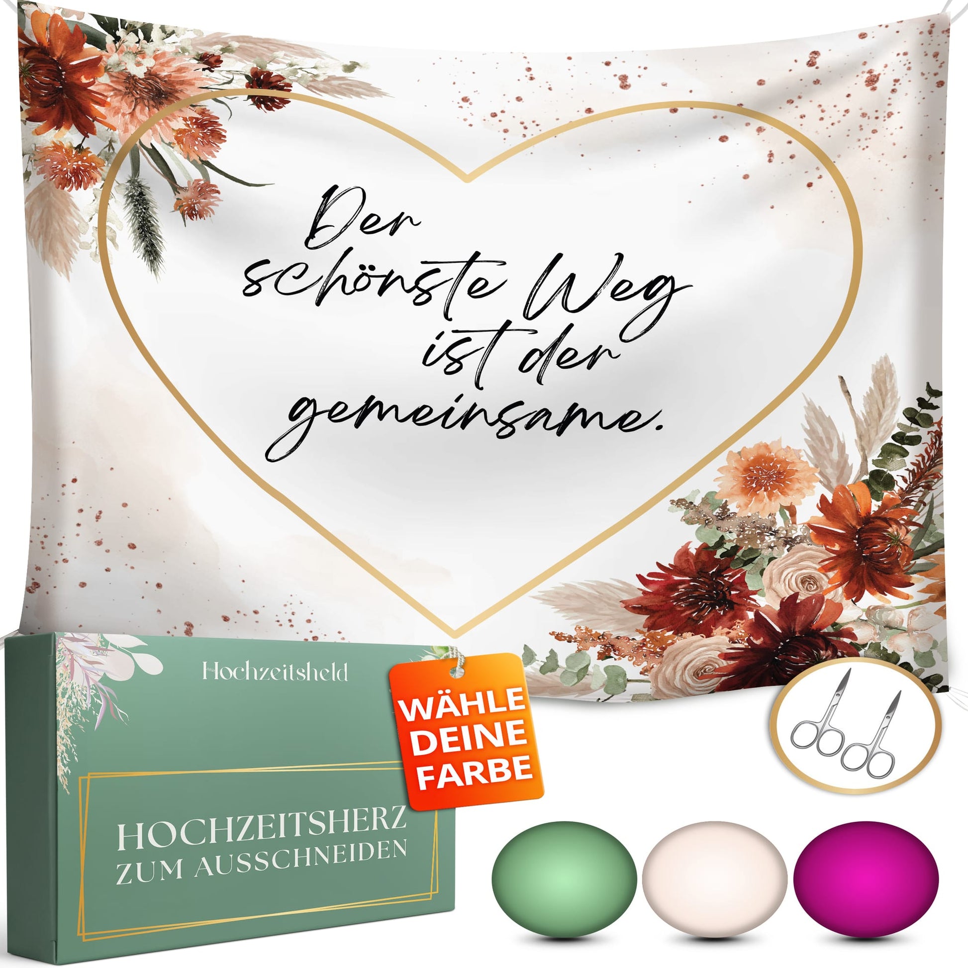 Orange/Schönster_Weg_Schriftzug