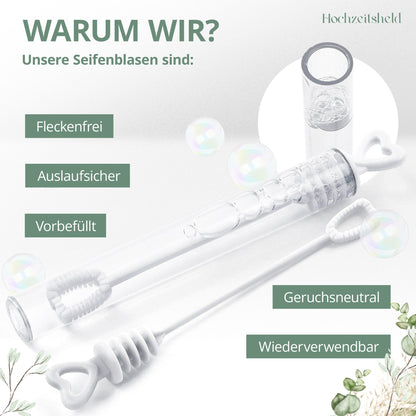 Seifenblasen Hochzeit